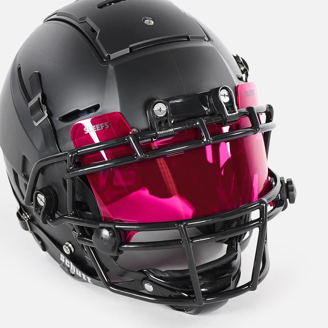 Hue Pink Clear Helmet Eye-Shield Visor