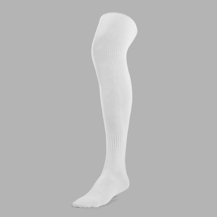 Basic White Baseball Baseball Knee-High Socks