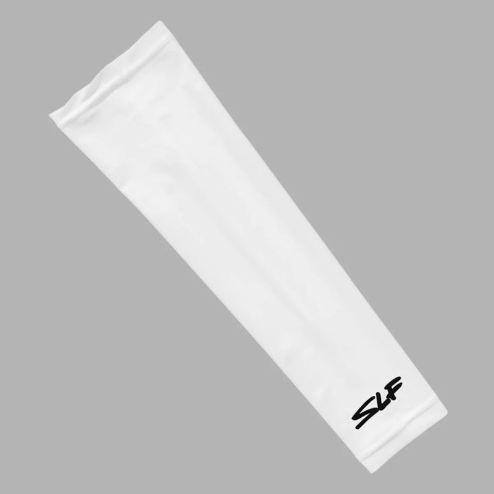 Basic White SLF Basketball Shooter Sleeve