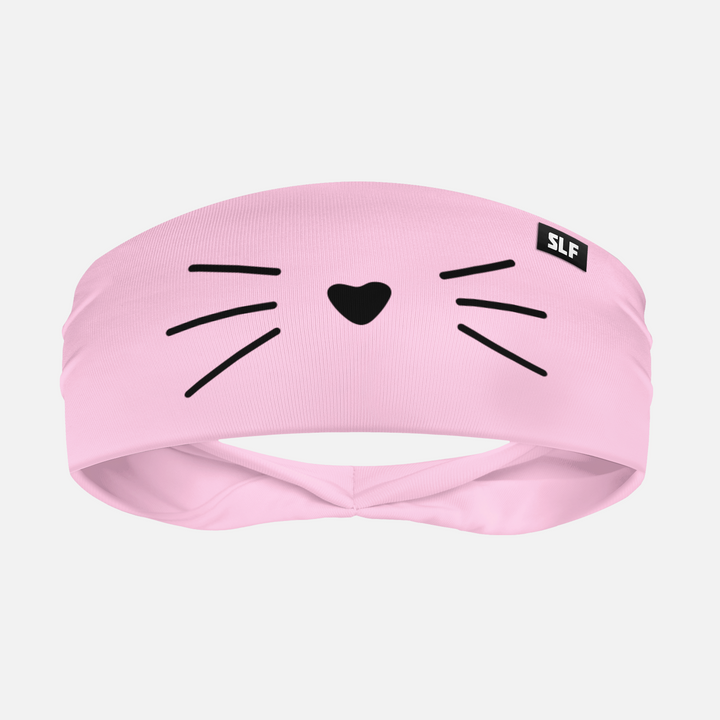 Cat Whiskers Pink Headband