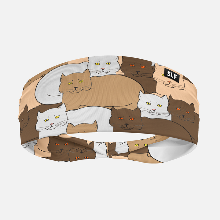 Cats Pattern Headband