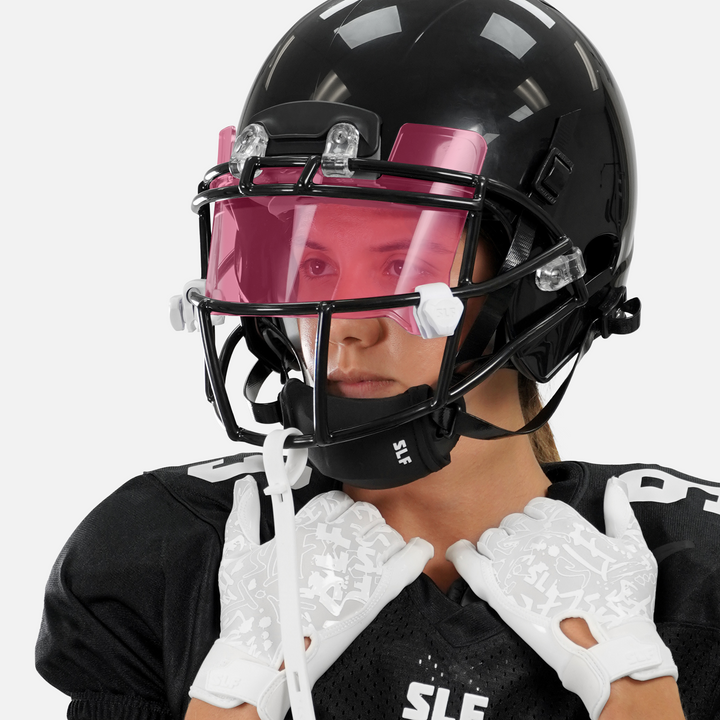 Clear Pink BCA Helmet Eye-Shield Color Tinted Visor