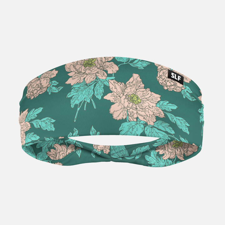 Green Mint Bloom Headband