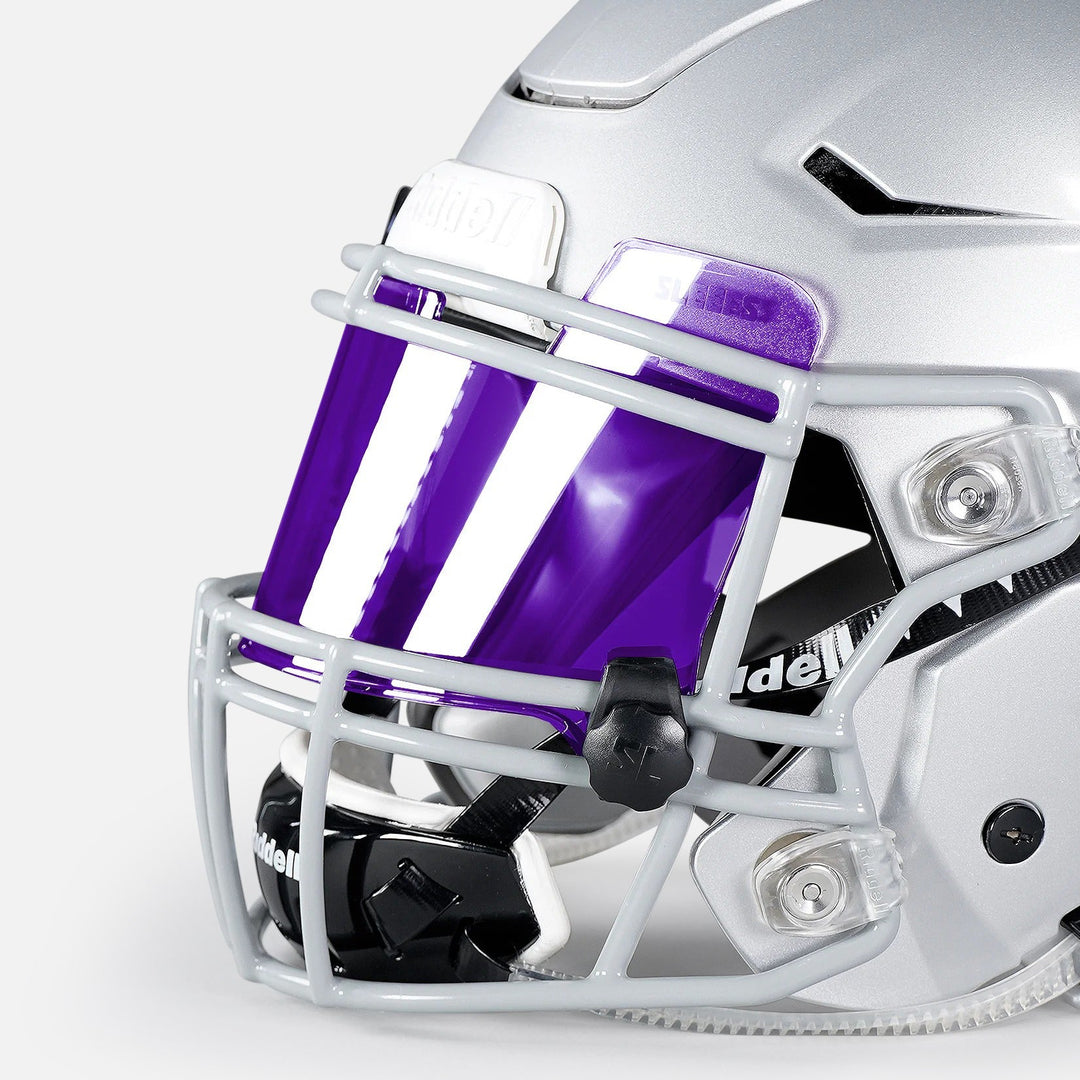 Hue Purple Helmet Eye-Shield Visor