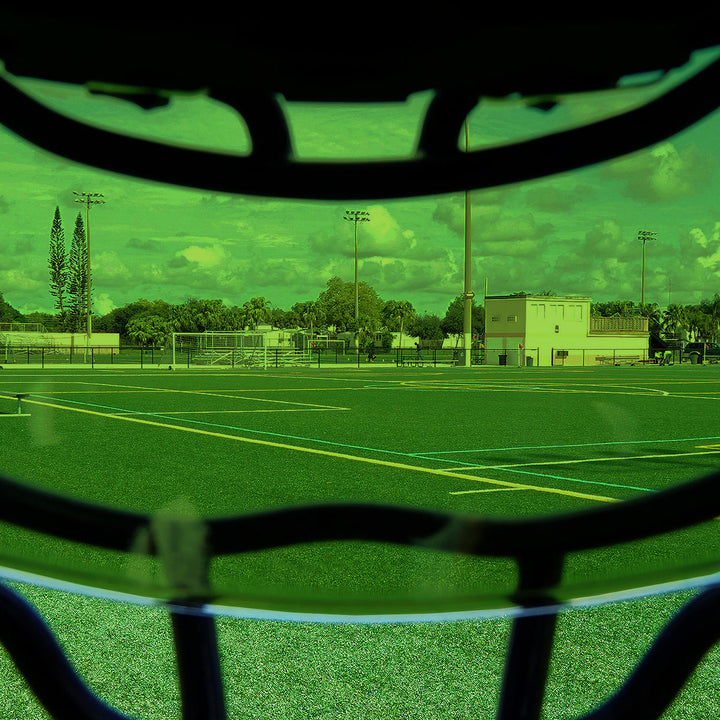 Fierce Green Clear Helmet Eye-Shield Visor