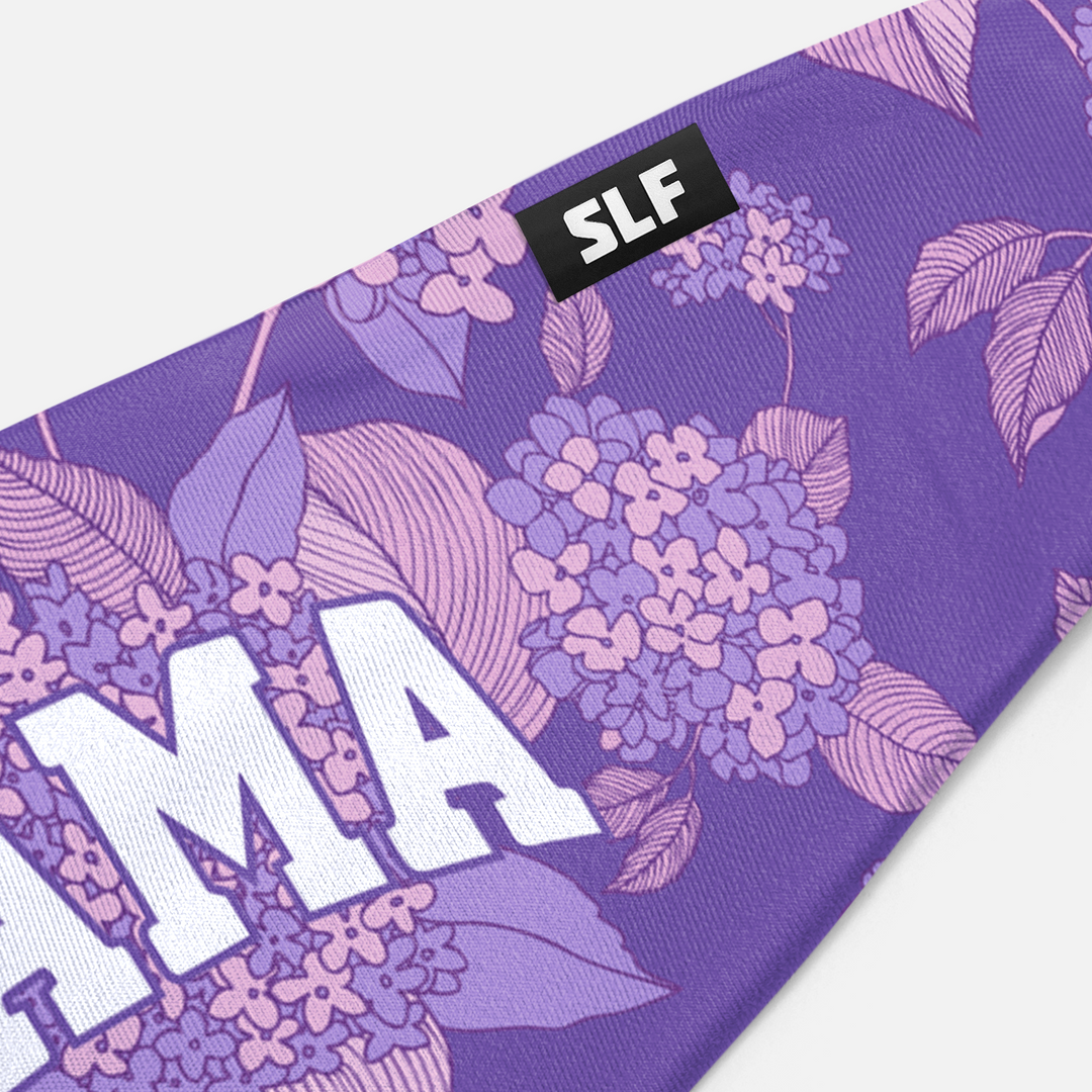 Mama Floral Purple Headband