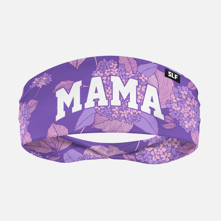 Mama Floral Purple Headband