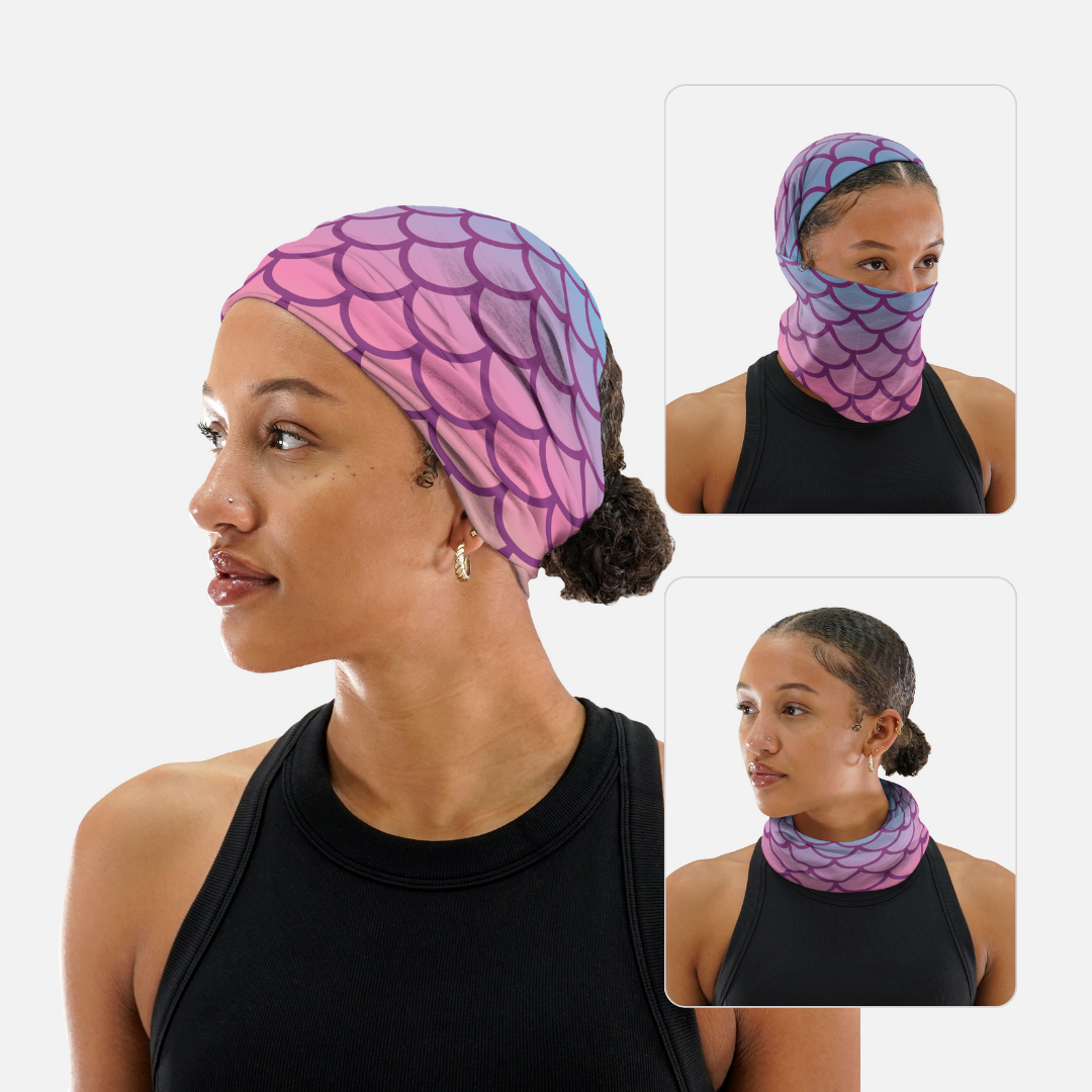 Mermaid Scales Neck Gaiter