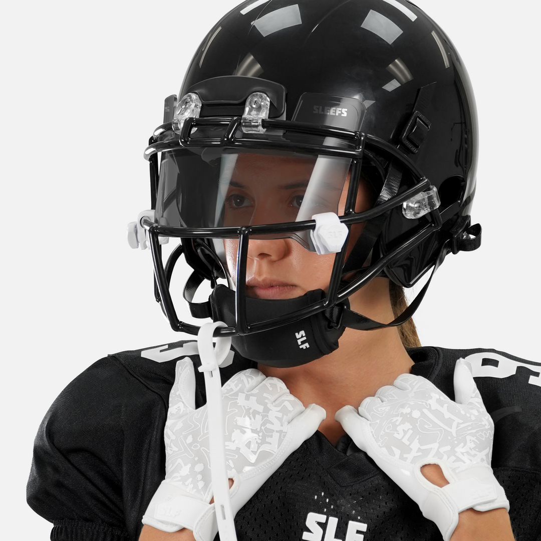 Mid Black Helmet Eye-Shield Color Tinted Visor