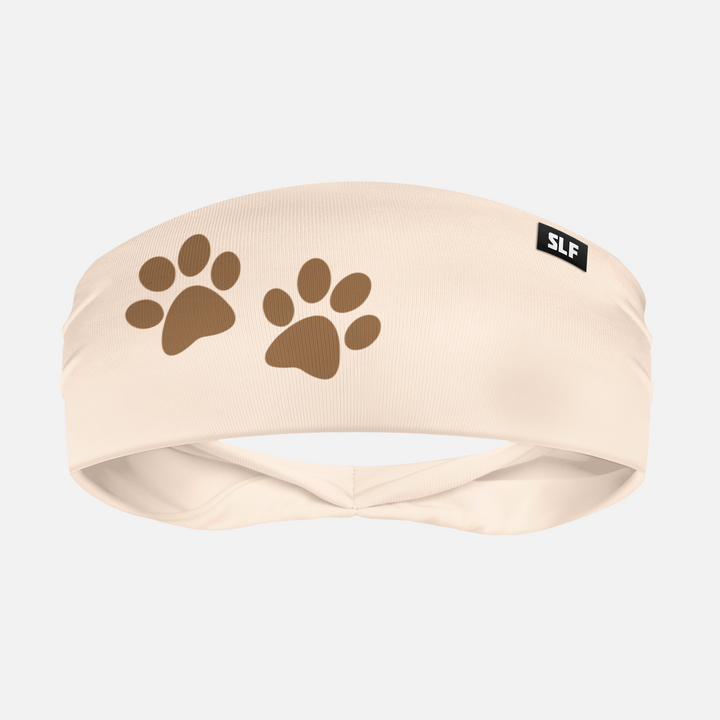 Paws Beige Headband