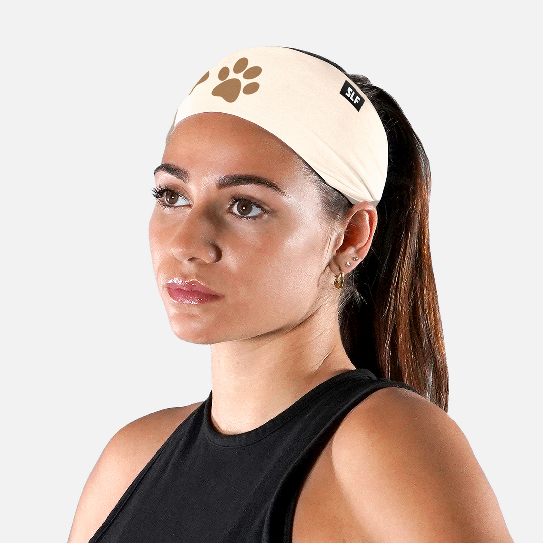 Paws Beige Headband