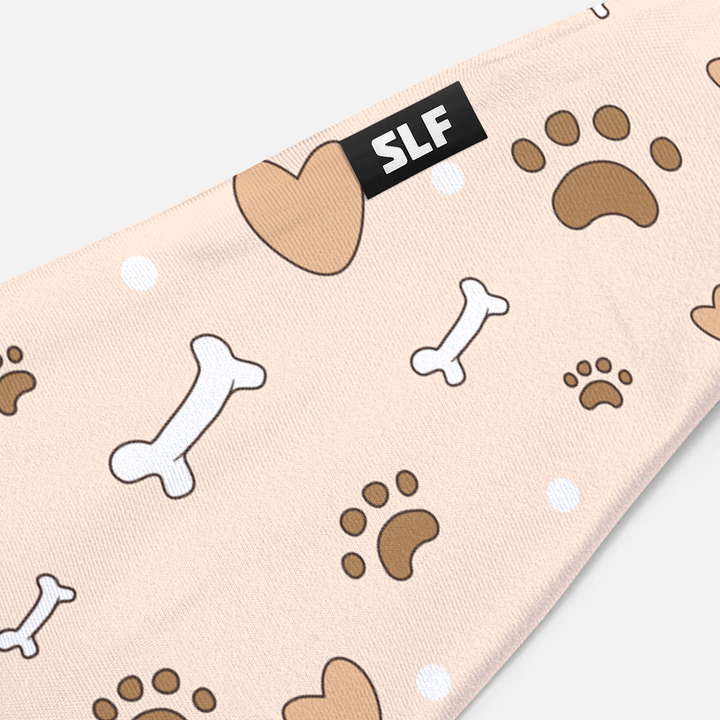 Paws and Bones Beige Headband