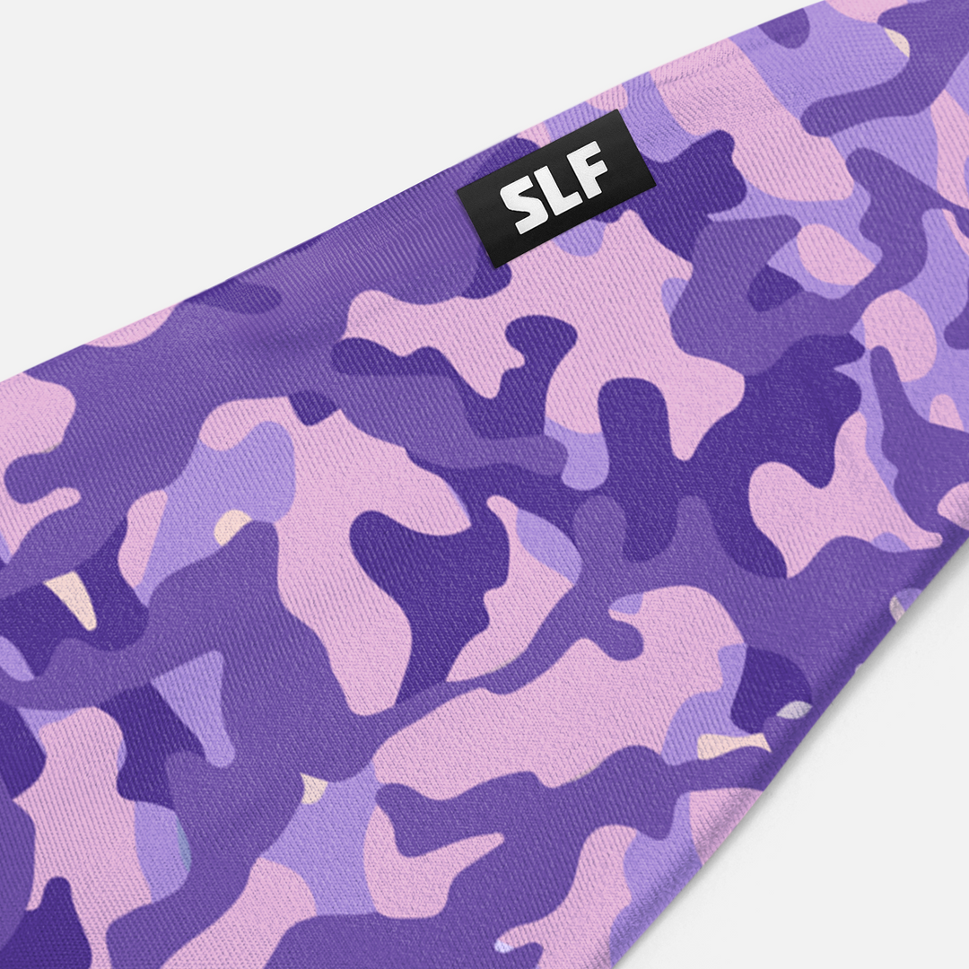 Purple Camo Headband