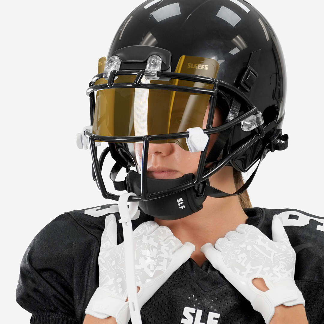 Smokey Gold Helmet Eye-Shield Color Tinted Visor