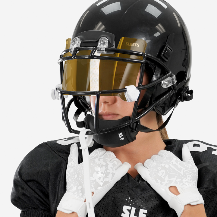 Smokey Gold Helmet Eye-Shield Color Tinted Visor