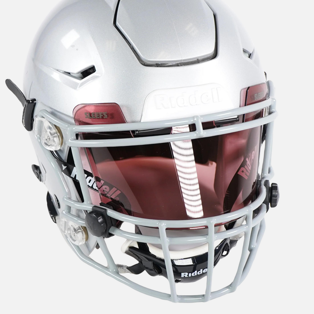 Mauve Red Clear Helmet Eye-Shield Visor